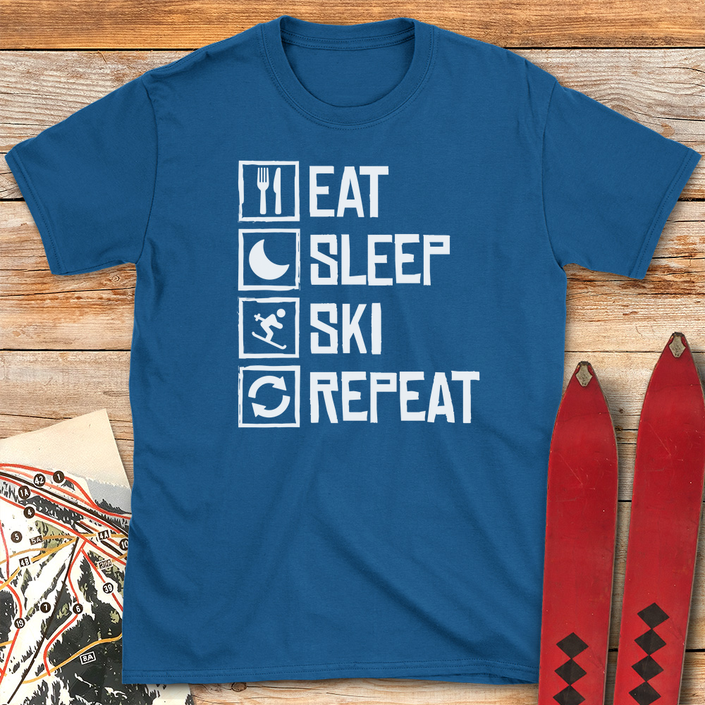 Eat Sleep Ski Repeat
