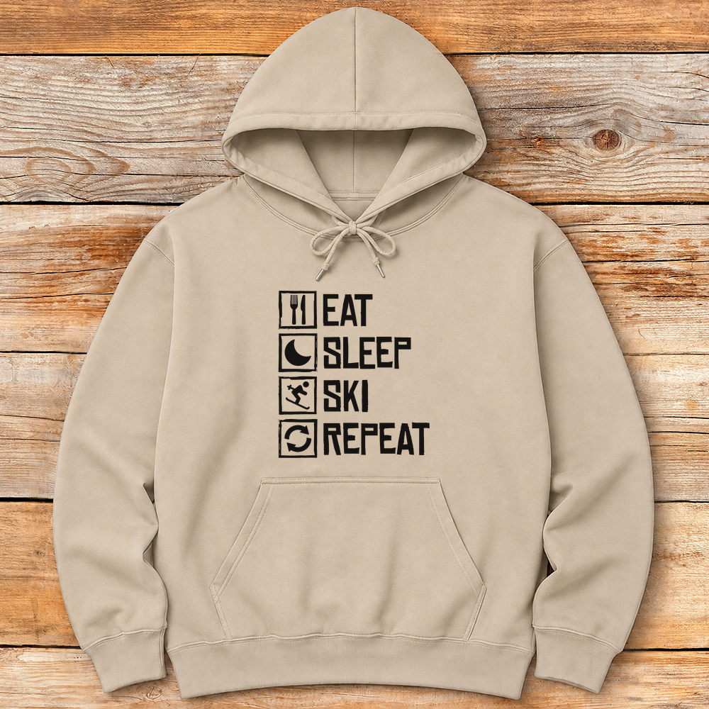 Eat Sleep Ski Repeat