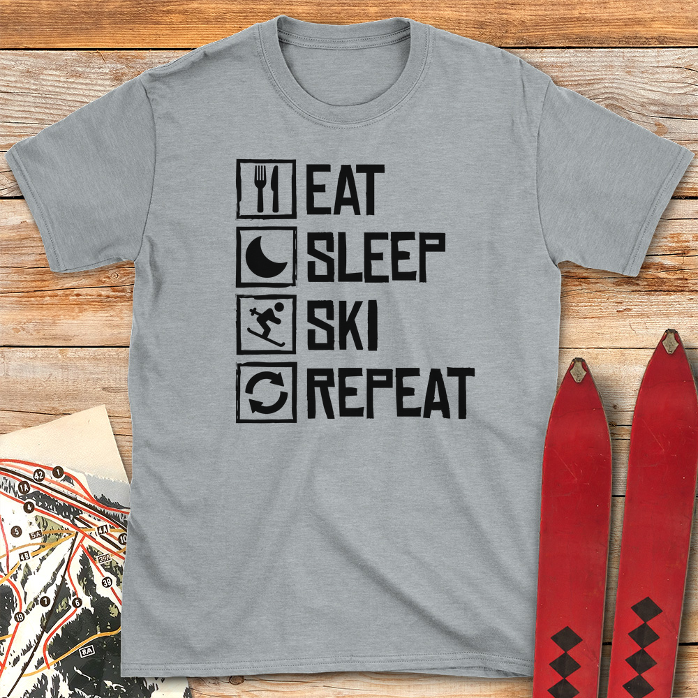 Eat Sleep Ski Repeat