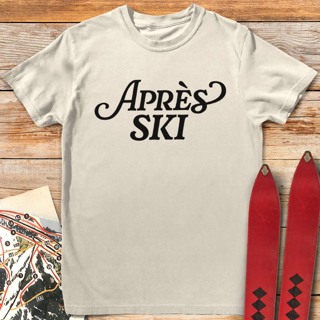 Après Ski Calligraphy T-Shirt