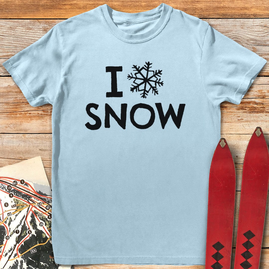 I Love Snow T-Shirt