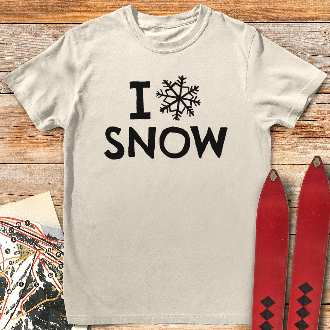 I Love Snow T-Shirt