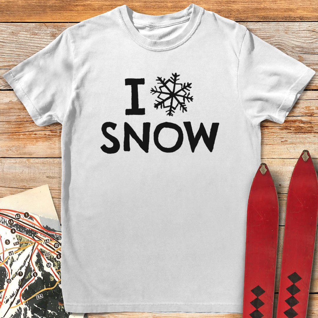 I Love Snow T-Shirt