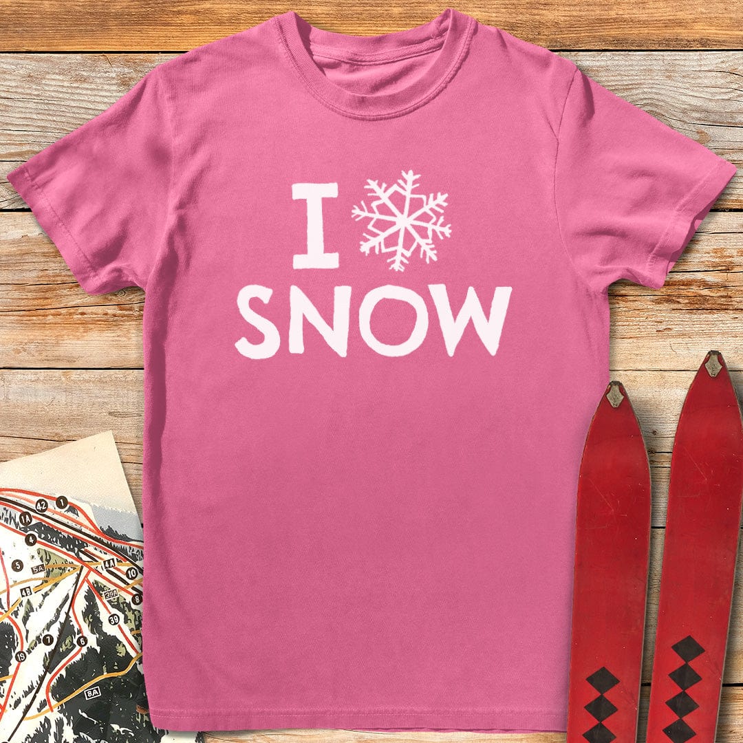 I Love Snow T-Shirt