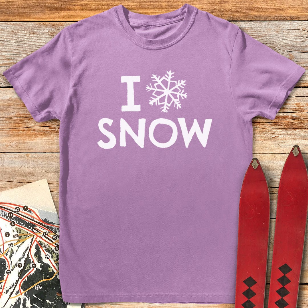 I Love Snow T-Shirt