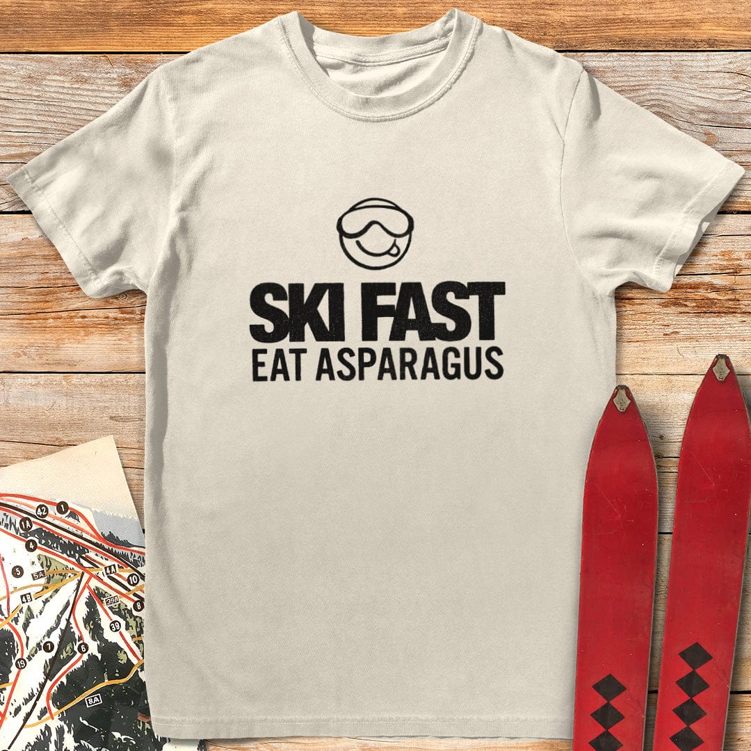 Ski Fast East Asparagus T-Shirt