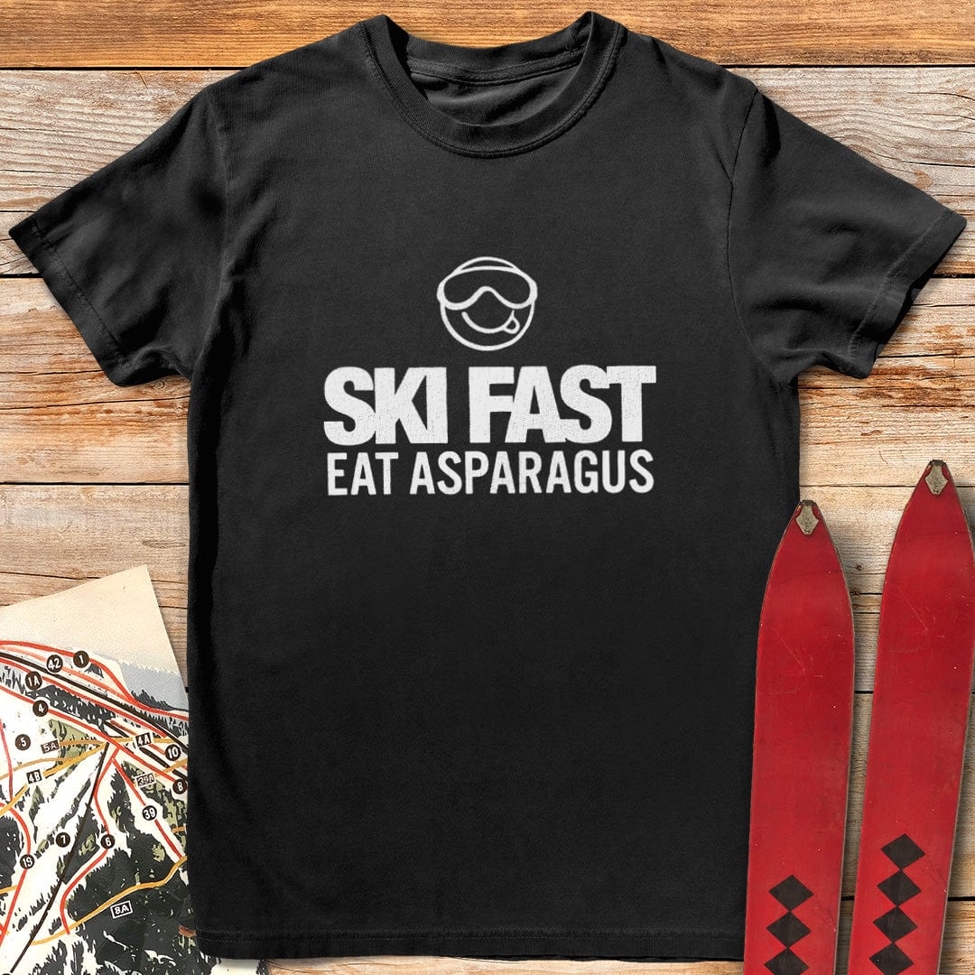 Ski Fast East Asparagus T-Shirt