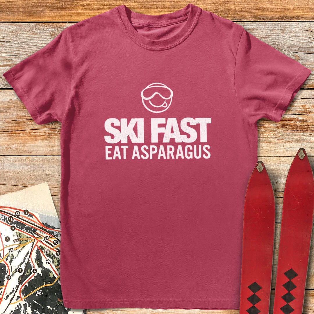 Ski Fast East Asparagus T-Shirt