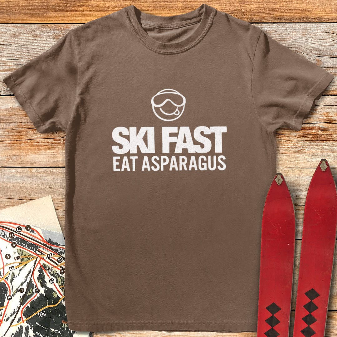 Ski Fast East Asparagus T-Shirt