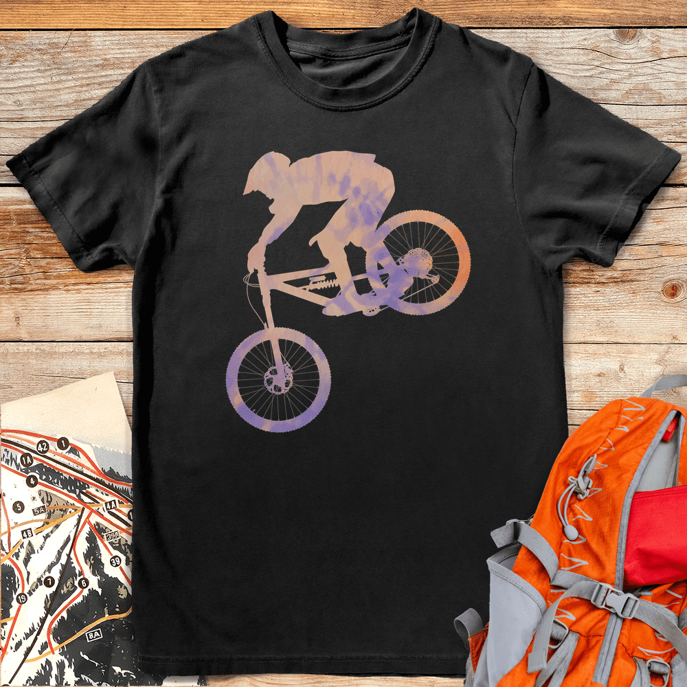 Tie Dye Bike Drop - Black