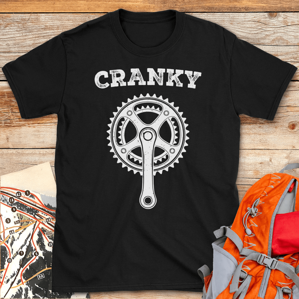 416 Cranky White - Black
