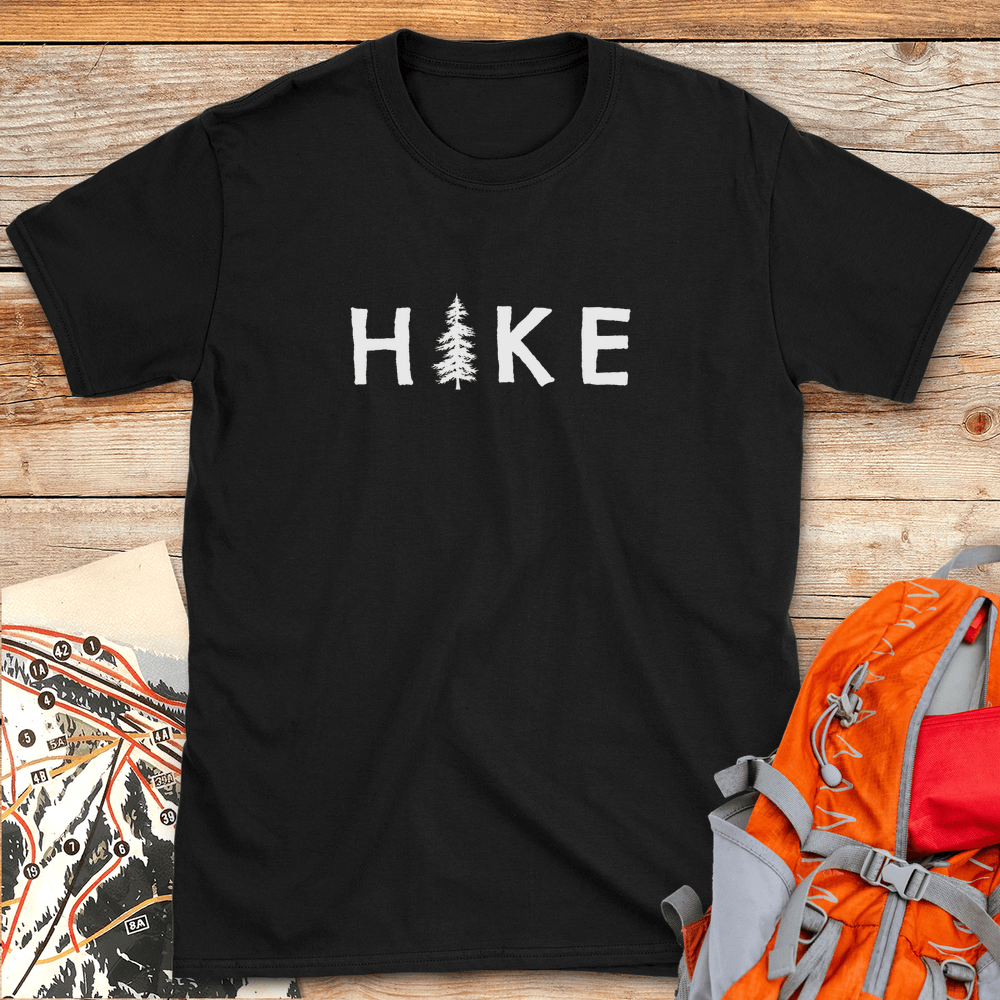 408 Hike Tree White - Black