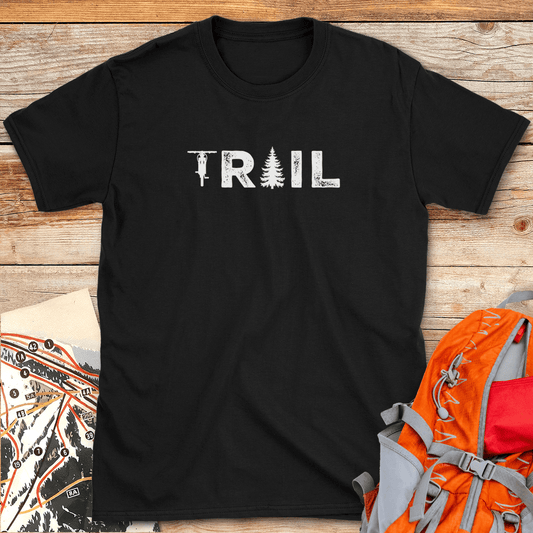 400 Trail White - Black