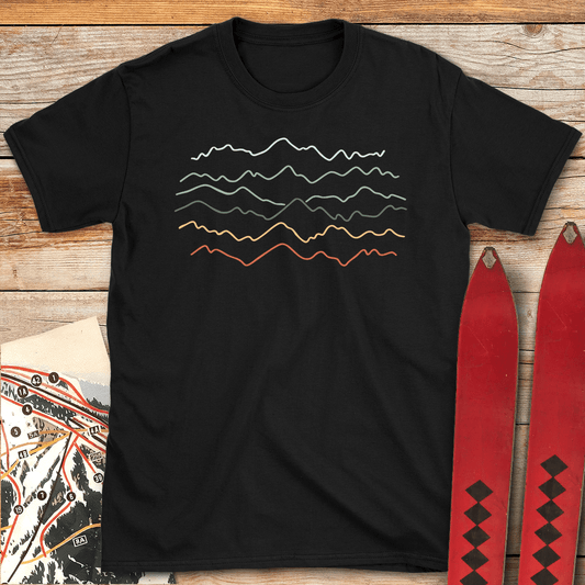 380 Landscape Lines Color - Black