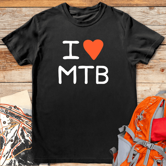 467 I Love MTB - Black