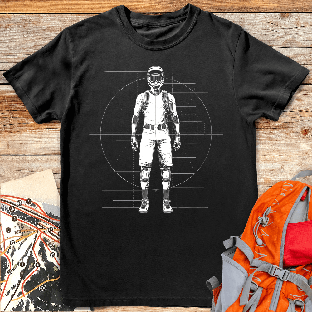 490 Biker Blueprint - Black