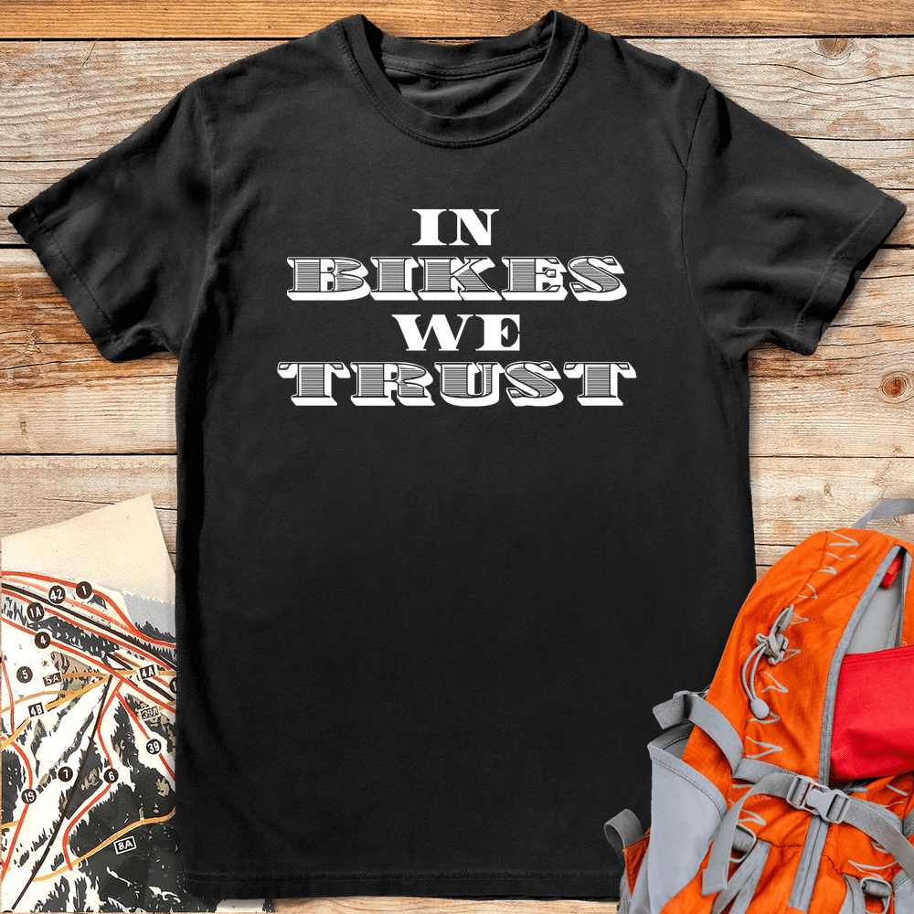 470 In Bikes We Trust - Black