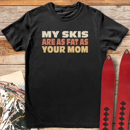 583 Fat Mom Skis White - Black