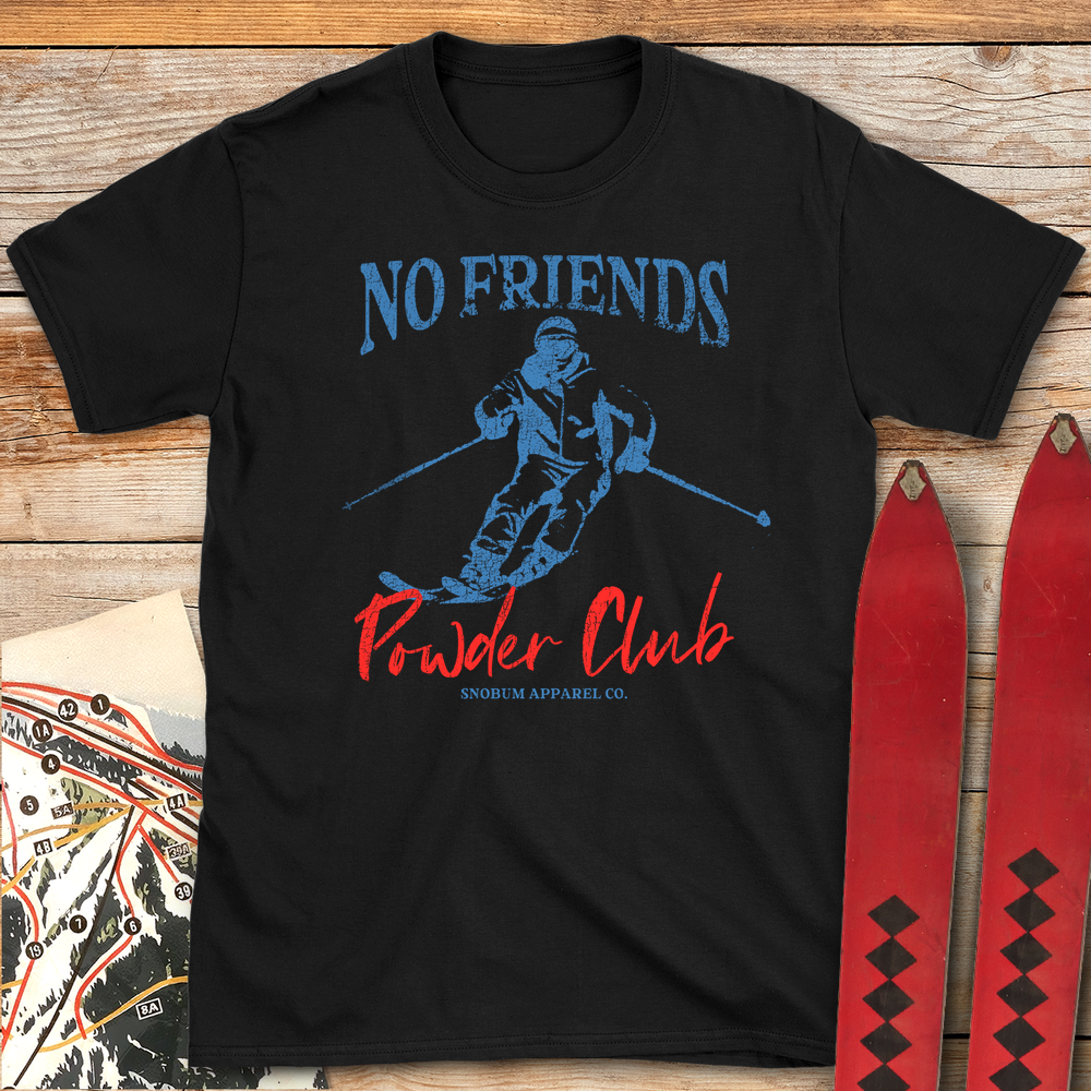 511 No Friends Powder Club - Black