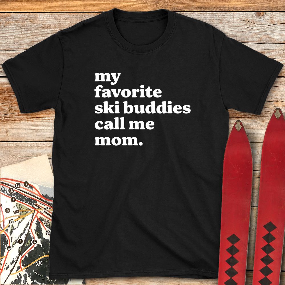 558 Ski Buddy Mom White - Black