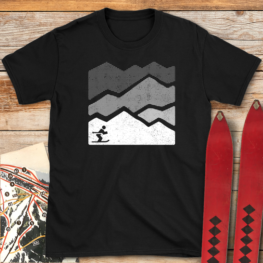 611 Tuckin Hills White - Black