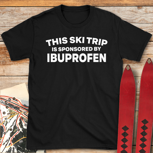 609 Sponsored By Ibuprofen White - Black