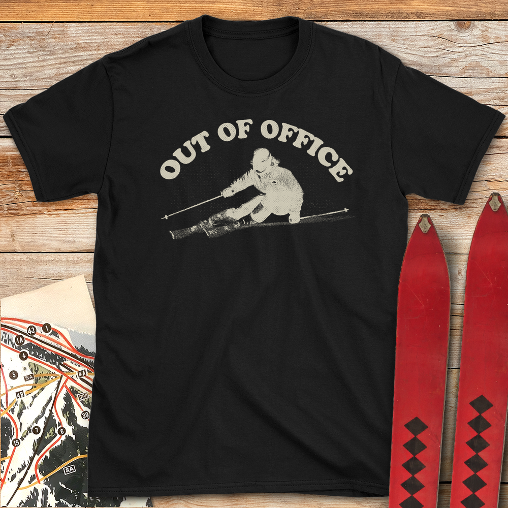 588 Out Of Office White - Black