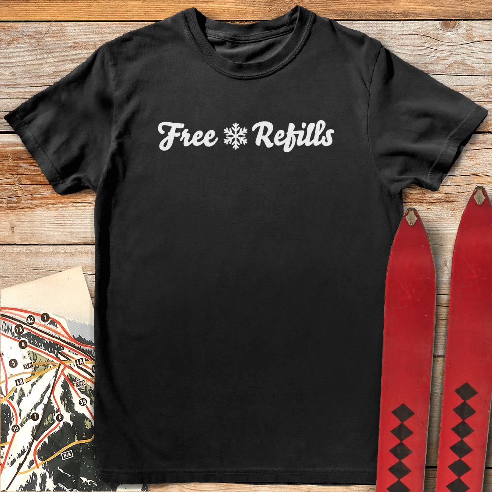 669 Free Refills White - Black