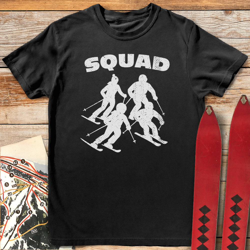 658 Family Squad White - Black
