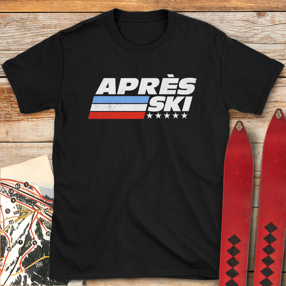 639 Apre S Ski Stars White - Black