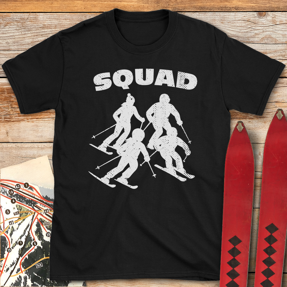 658 Family Squad White - Black