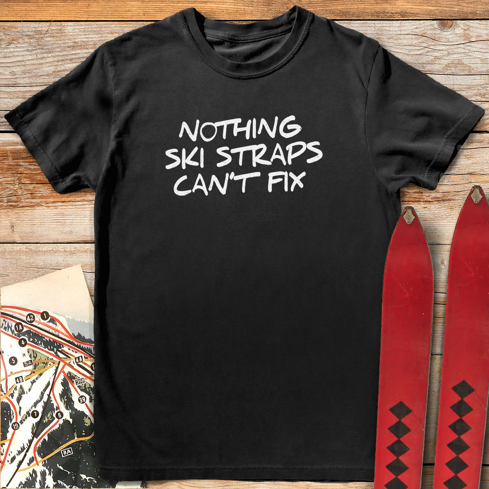 699 Ski Strap Fix White - Black