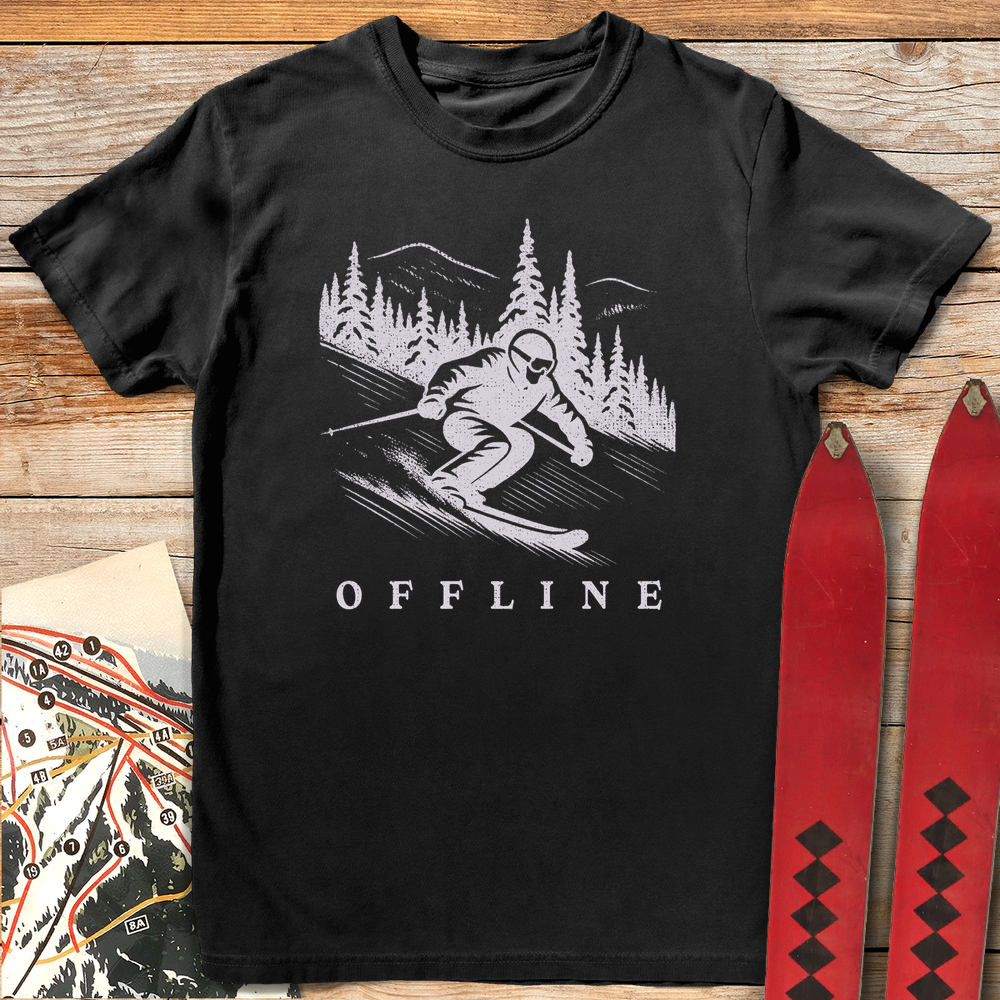 711 Offline White - Black