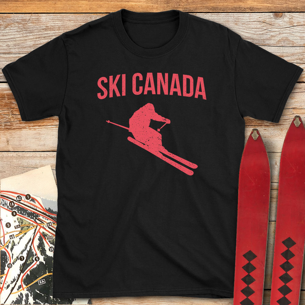 682 Ski Canada White - Black