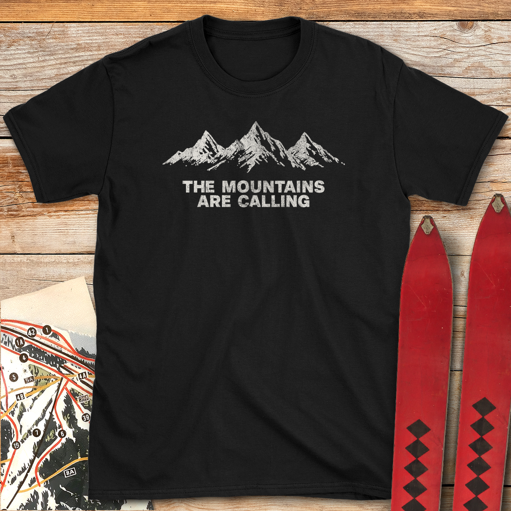 677 Mountain Call White - Black
