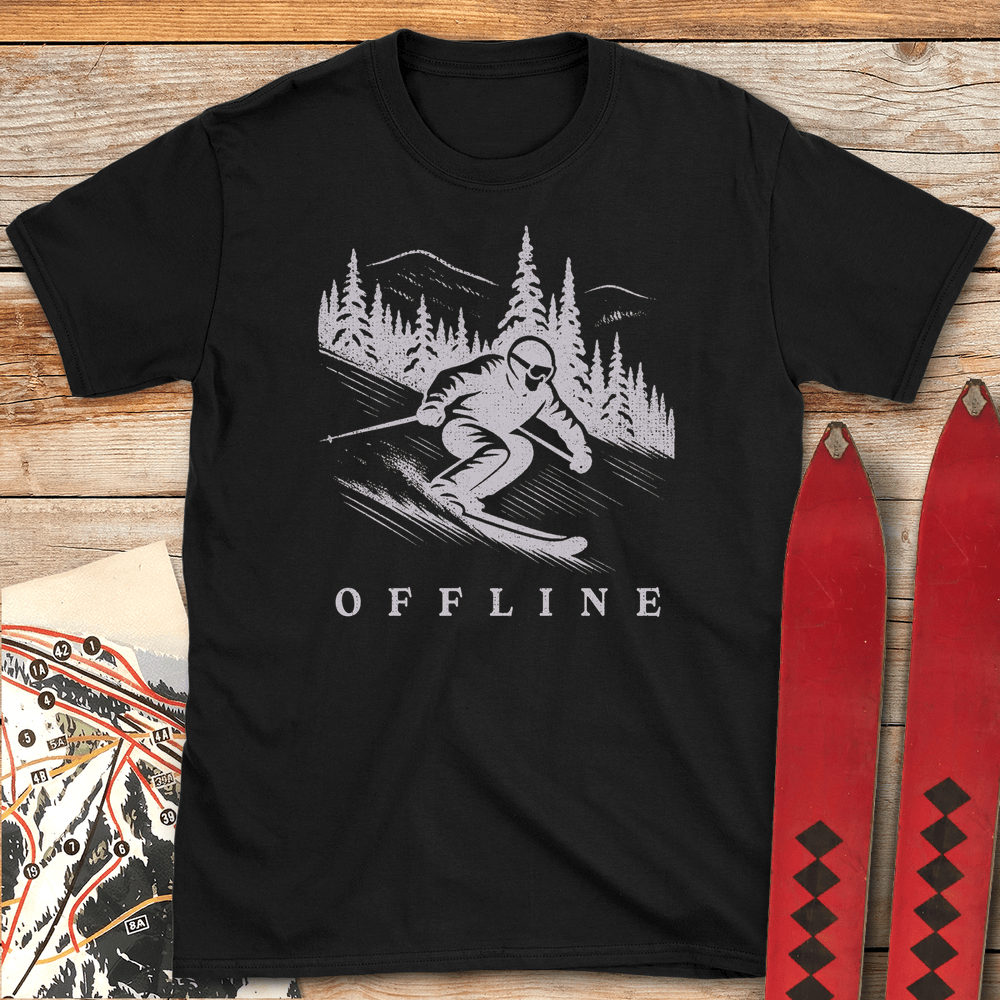 711 Offline White - Black