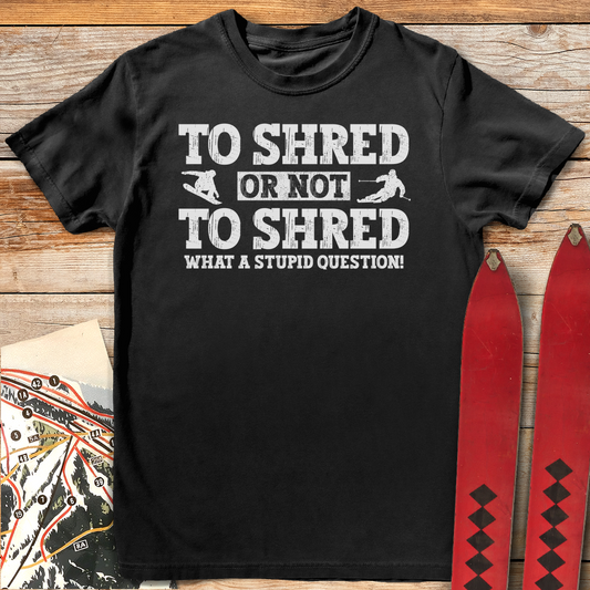 751 Stupid Question White - Black