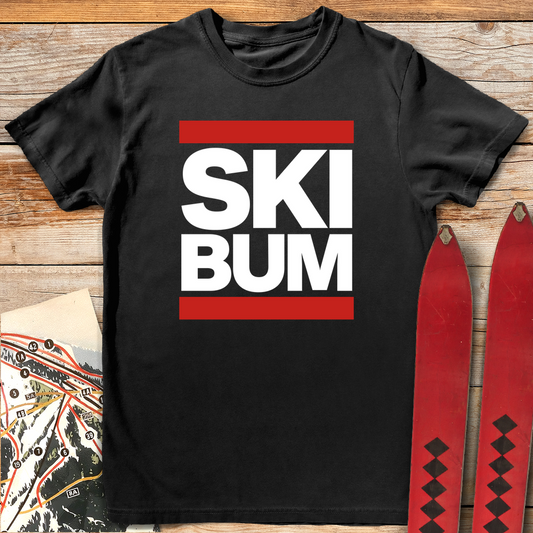 773 Run Ski Bum White - Black