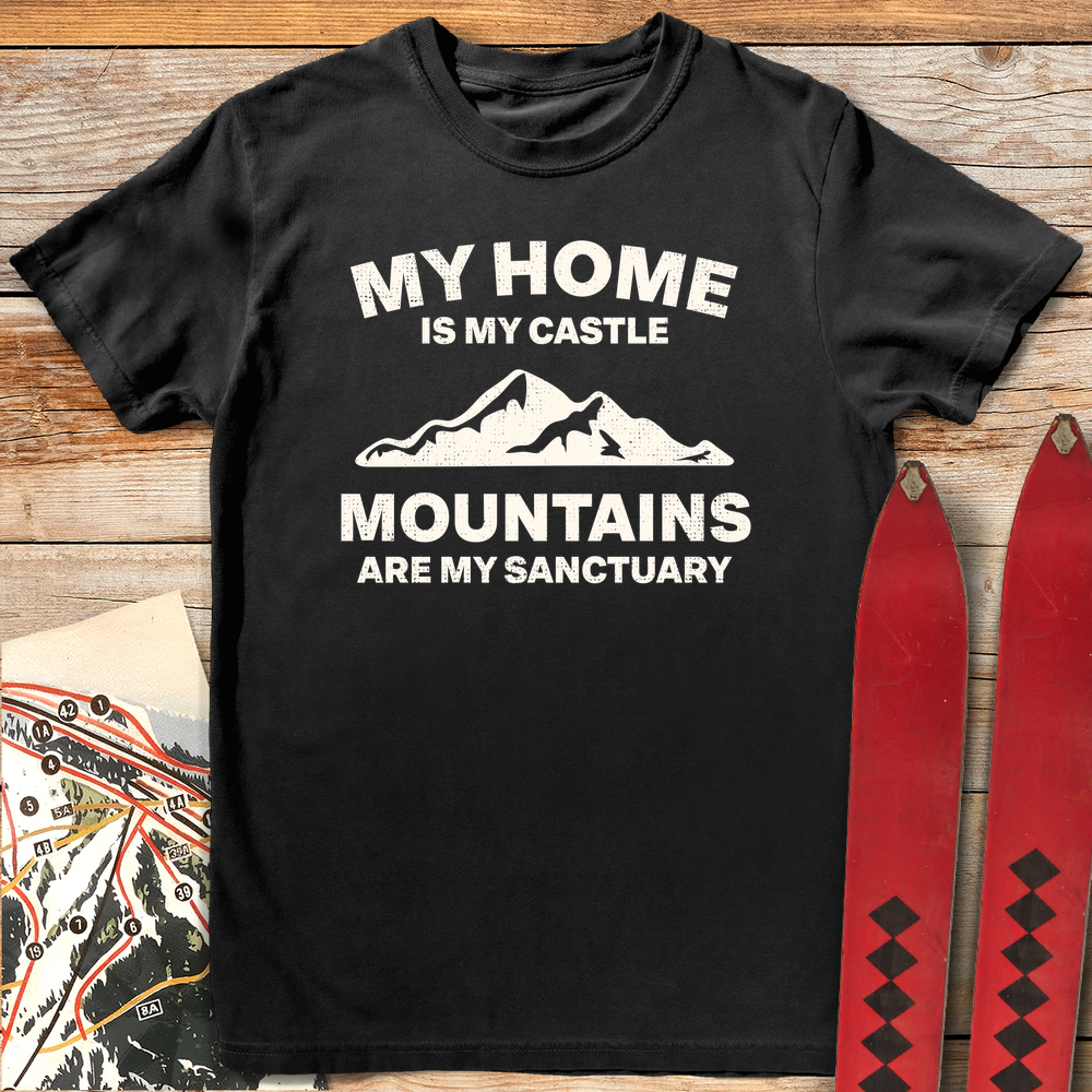 770 Mountain Sanctuary White - Black