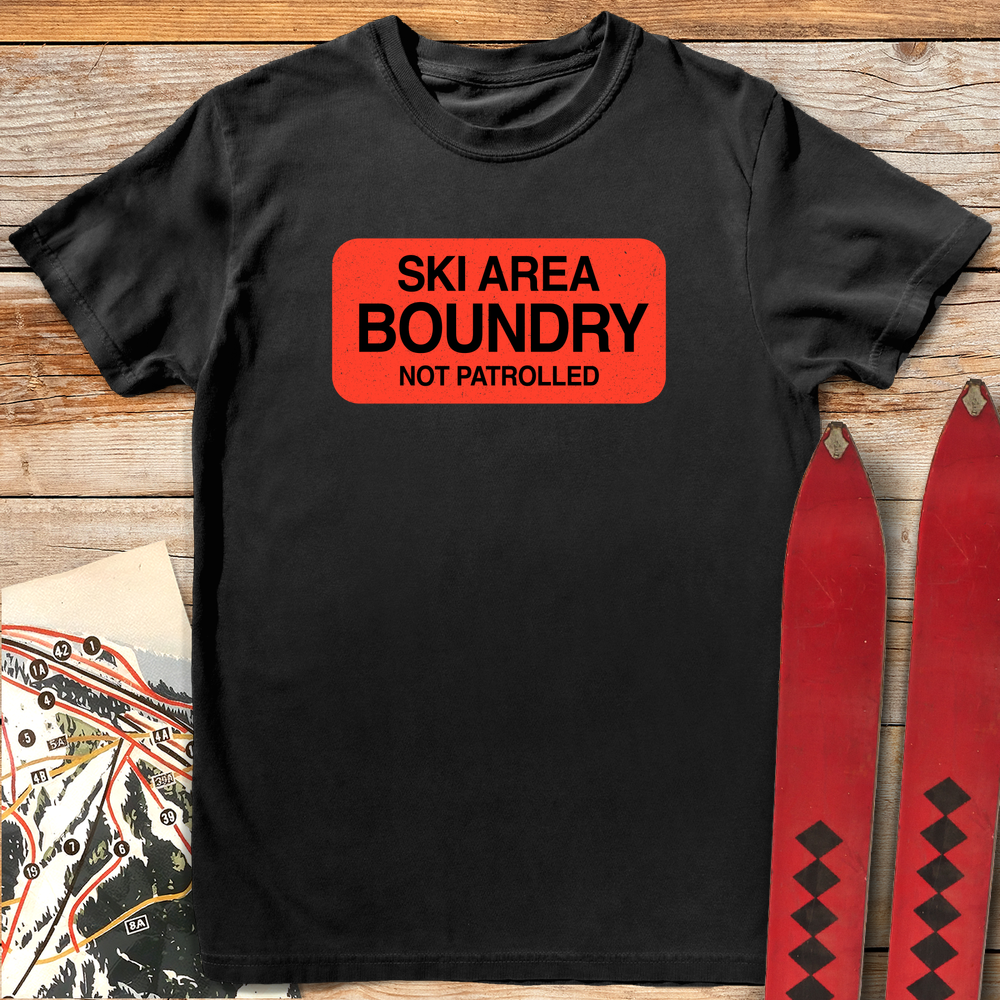 808 Ski Area Boundry - Black