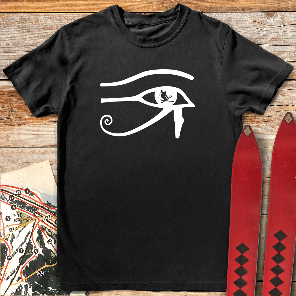 821 Eye Ski White - Black