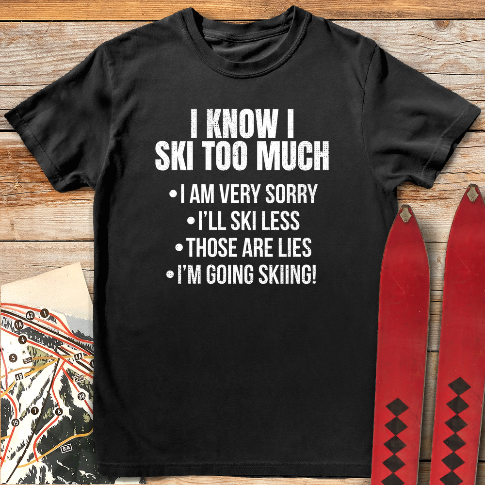 819 Ski Less White - Black