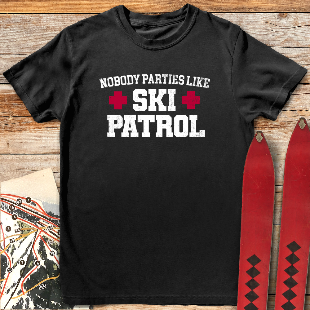 801 Patrol Parties White - Black