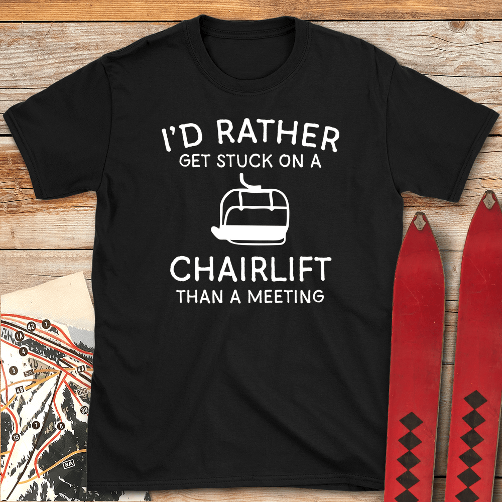 820 No Meetings White - Black