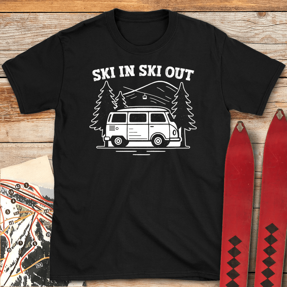 804 Ski In Ski Out White - Black