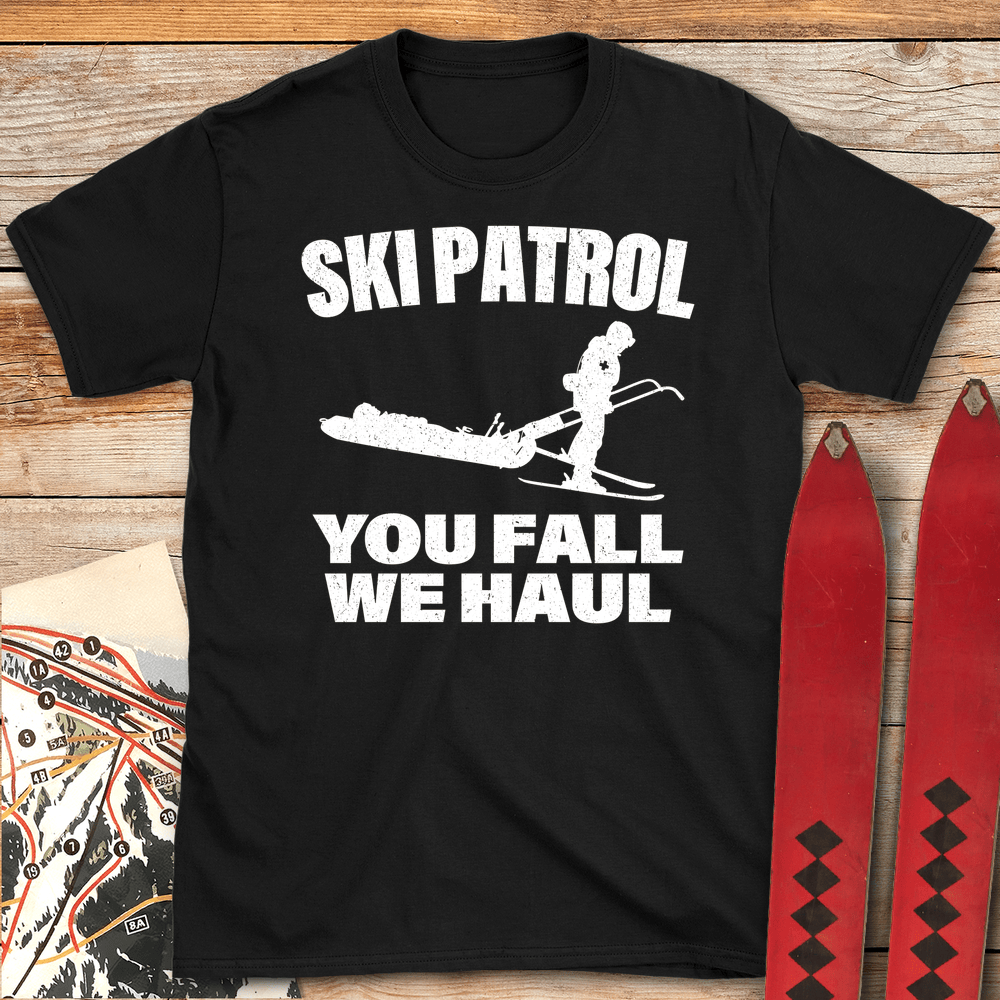 805 You Fall We Haul White - Black