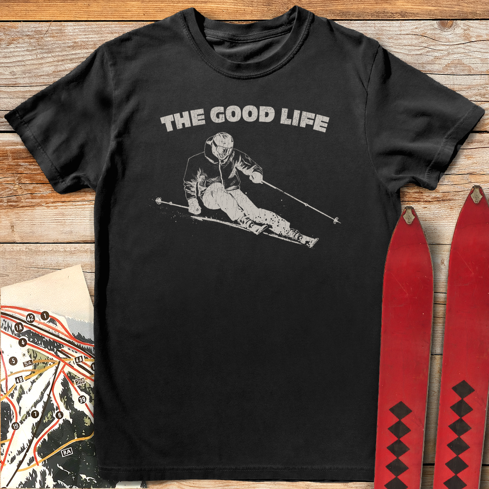 834 The Good Life White - Black