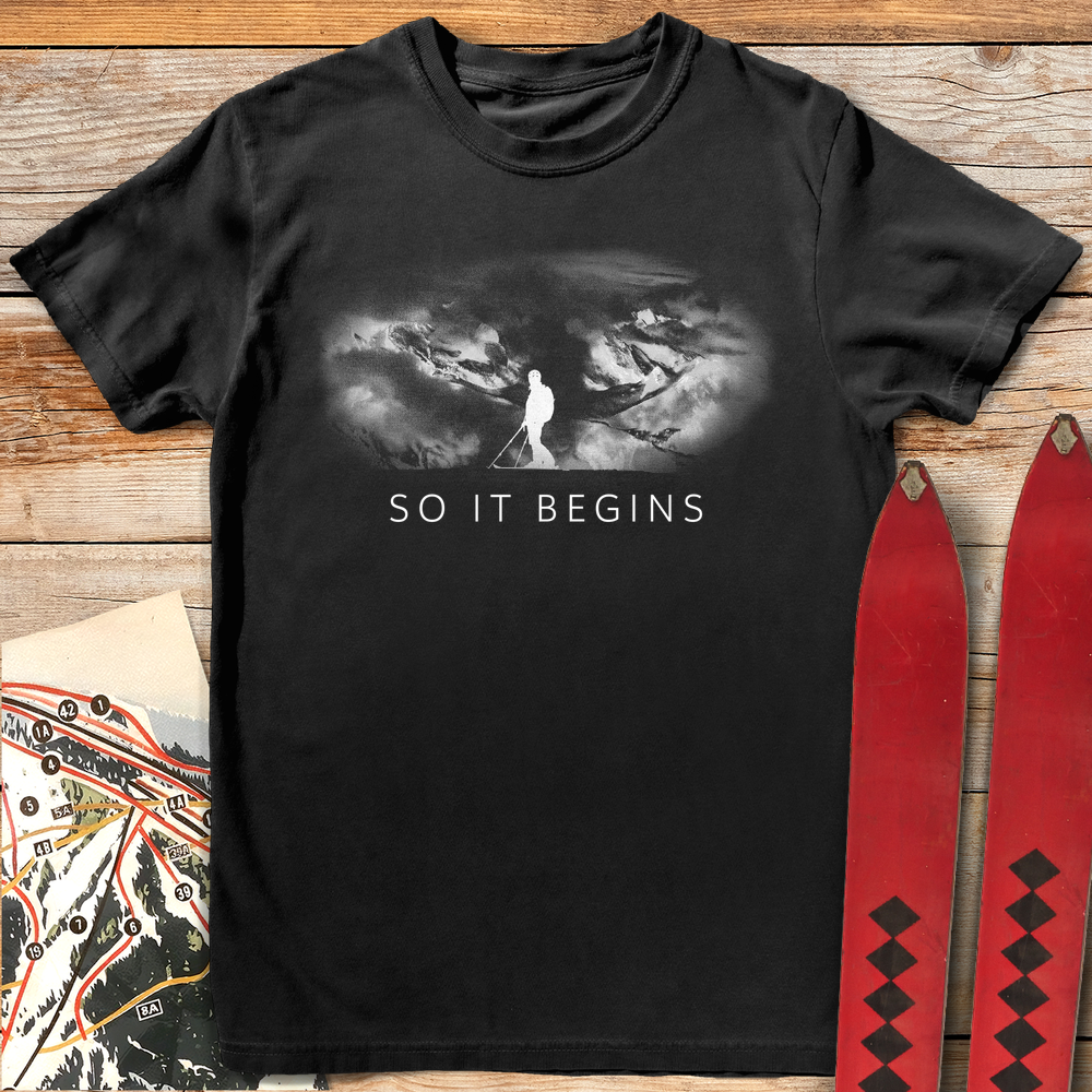 829 So It Begins White - Black