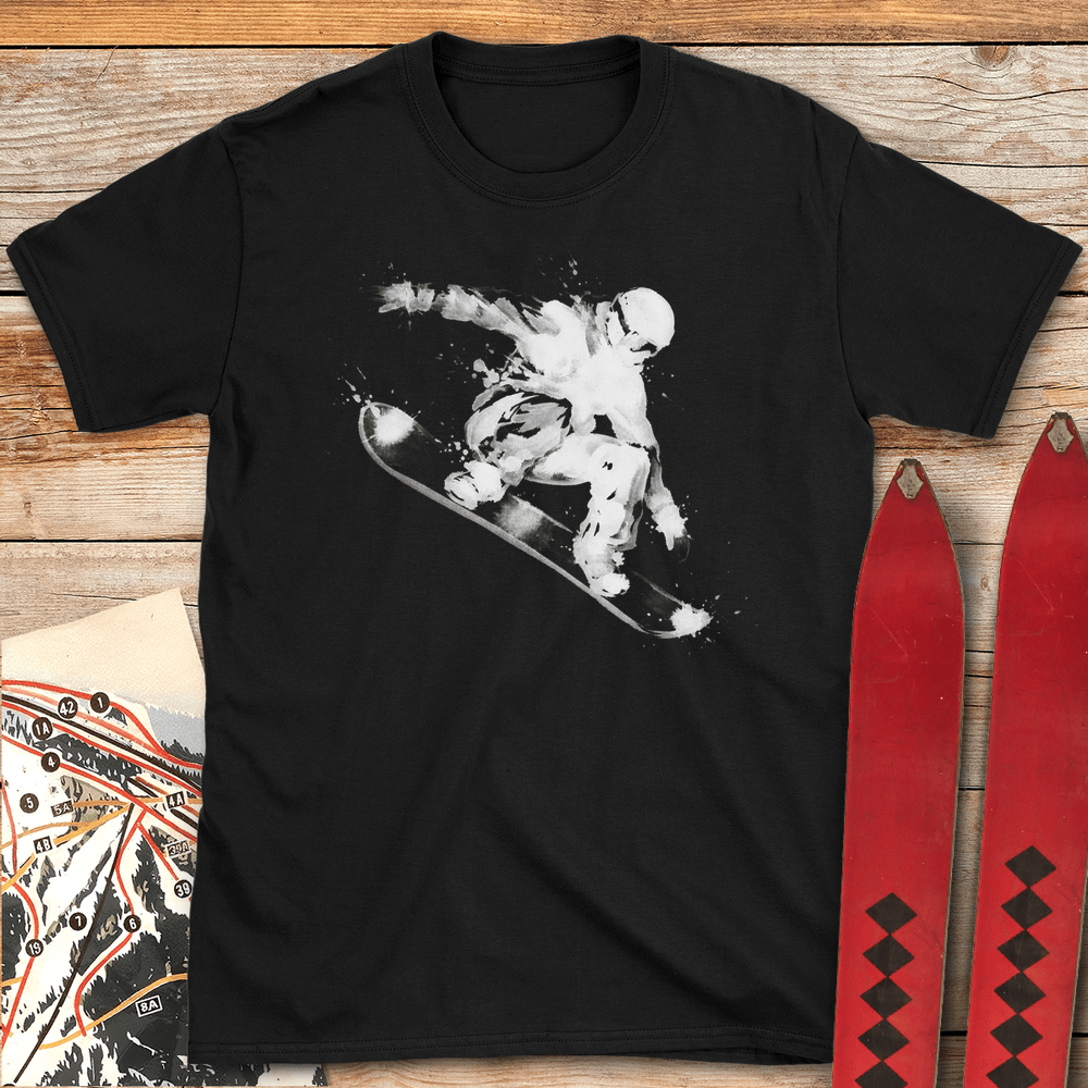 843 Ink Rider White - Black