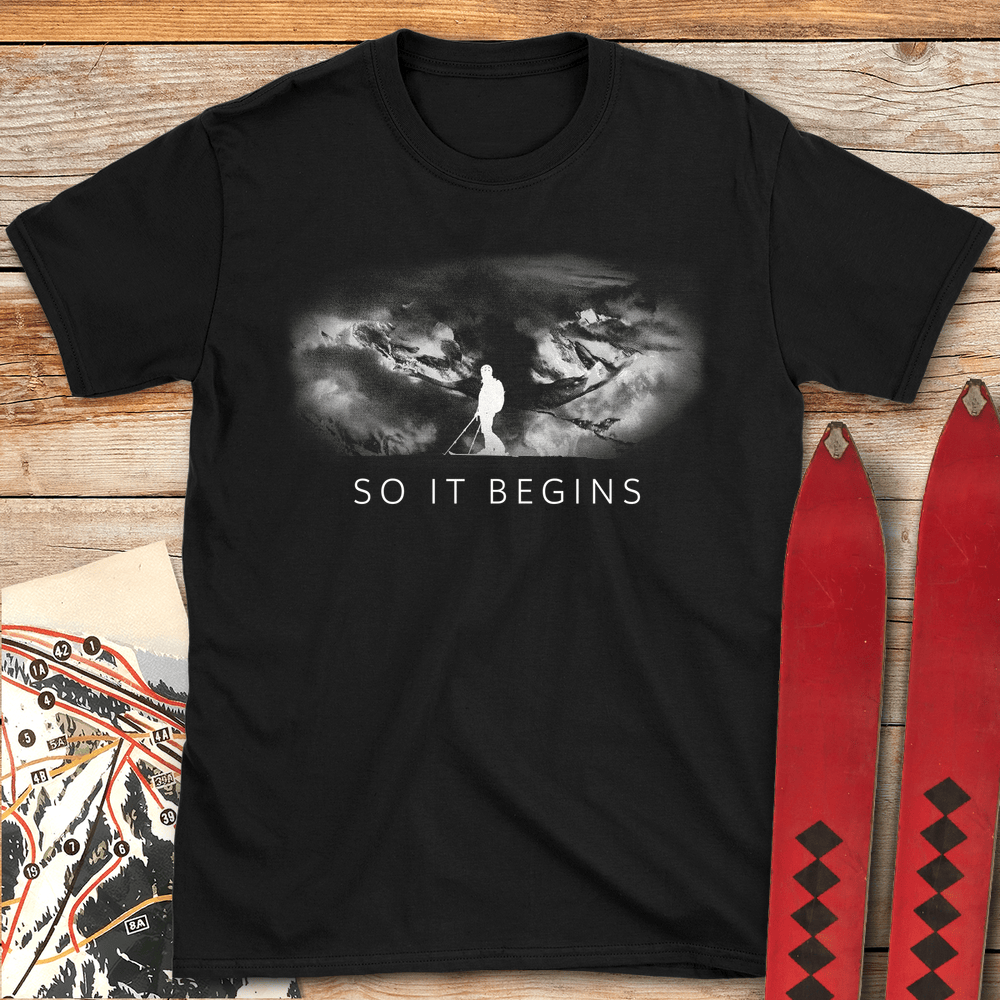 829 So It Begins White - Black